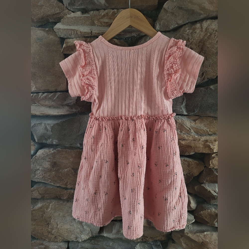Pink Ruffled Minnie Mouse Dress - Picture 6 of 6